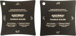 Guitar Care MusicNomad MN603 Precision Radius Gauge Set, 2 pcs.