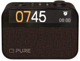 Radio Alarm Clock
 Pure Audio Moment Coffee Black Radio Alarm Clock