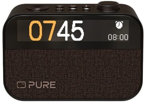 Ceas cu alarma radio Pure Audio Moment Charge Coffee Black Ceas cu alarma radio - 1