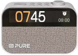 Radio Alarm Clock
 Pure Audio Moment Charge Cotton White Radio Alarm Clock