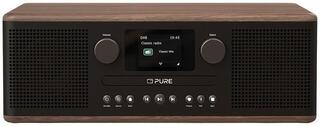 Desktop Music Player Pure Audio Classic C-D6 Coffee Black/Walnut Desktop Music Player