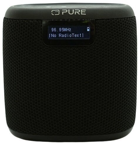 Bærbar højttaler Pure Audio Woodland Mini Black Bærbar højttaler