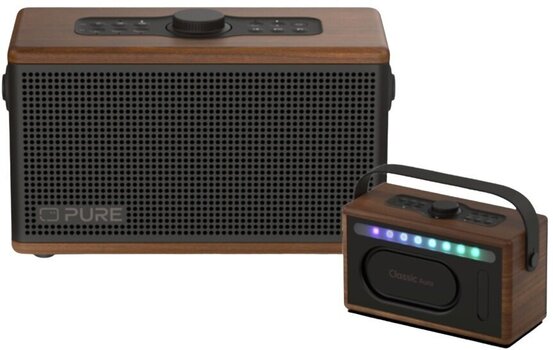 Boxe portabile Pure Audio Classic Aura Coffee Brown/Walnut Boxe portabile - 1
