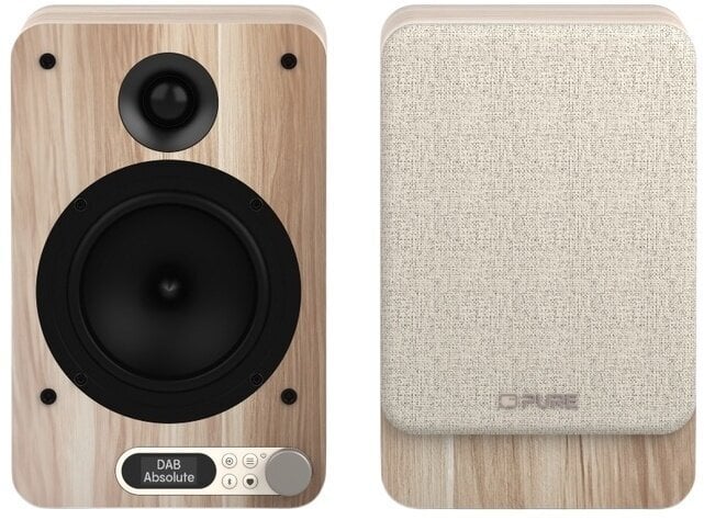 Radio digital DAB + Pure Audio Classic Active Cotton White/Oak Radio digital DAB +
