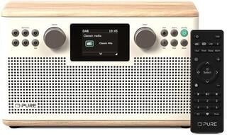 Digital Radio DAB+
 Pure Audio Classic H6 Cotton White/Oak Digital Radio DAB+