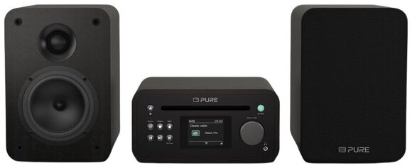 Player de desktop Pure Audio Classic Stereo Mini Black Player de desktop - 1