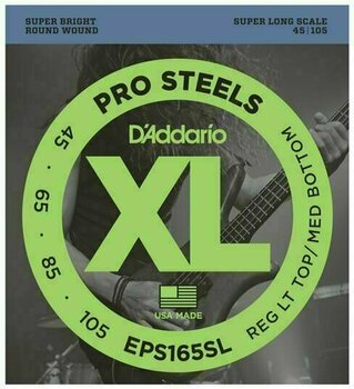 Strenge til basguitar D'Addario EPS165SL - 1