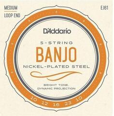 Banjo Strings D'Addario EJ61 Banjo Strings