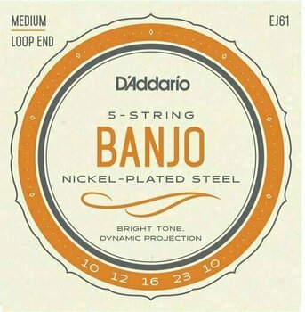 Banjo Strings D'Addario EJ61