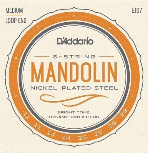 Cordes de mandolines D'Addario EJ67