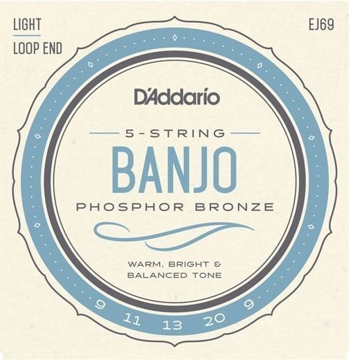 Struny pre banjo D'Addario EJ69