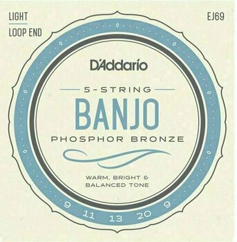 Strune za banjo D'Addario EJ69 - 1