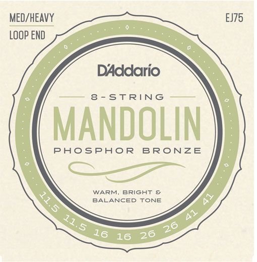 Snaren voor mandoline D'Addario EJ75