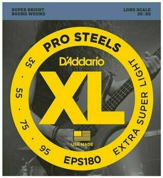 Struny pro baskytaru D'Addario EPS180 - 1