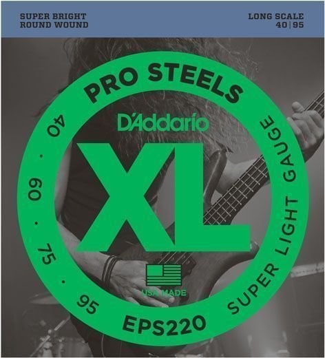 Strenge til basguitar D'Addario EPS220