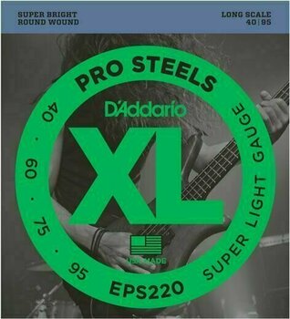 Struny pro baskytaru D'Addario EPS220 - 1