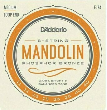Mandoline Strings D'Addario EJ74 - 1