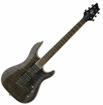 Guitare électrique Cort KX1Q Transparent Charcoal Grey - 1