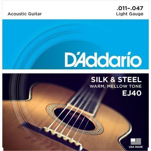 Struny pro akustickou kytaru D'Addario EJ40