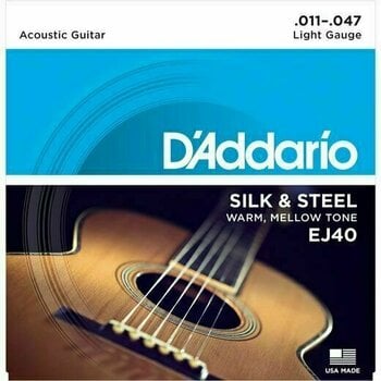 Struny pro akustickou kytaru D'Addario EJ40 - 1