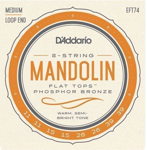 Mandolin-strenge D'Addario EFT74