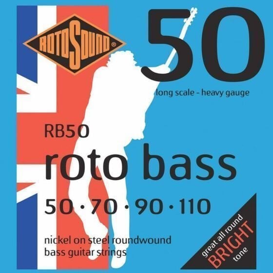 Struny pro baskytaru Rotosound RB50