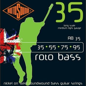 Struny pro baskytaru Rotosound RB 35 - 1