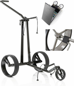 Ročni voziček za golf Jucad Phantom Manual 3-wheel Deluxe SET Ročni voziček za golf - 1