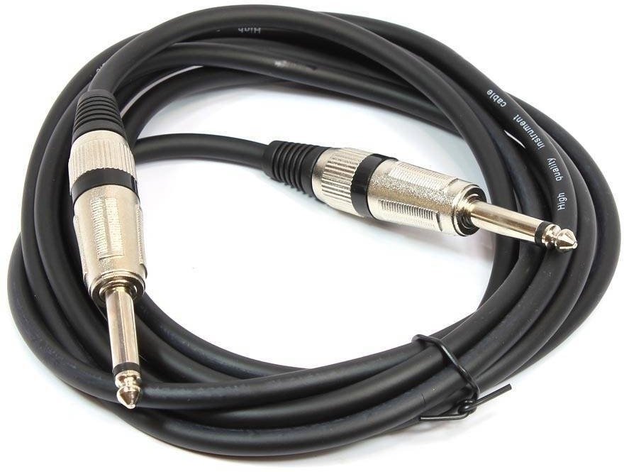 Instrument Cable Lewitz INC 048 Black 100 cm Straight - Straight