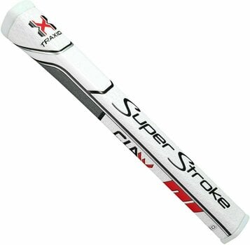 Golfový grip Superstroke Traxion Claw 2.0 Putter Grip White/Red - 1