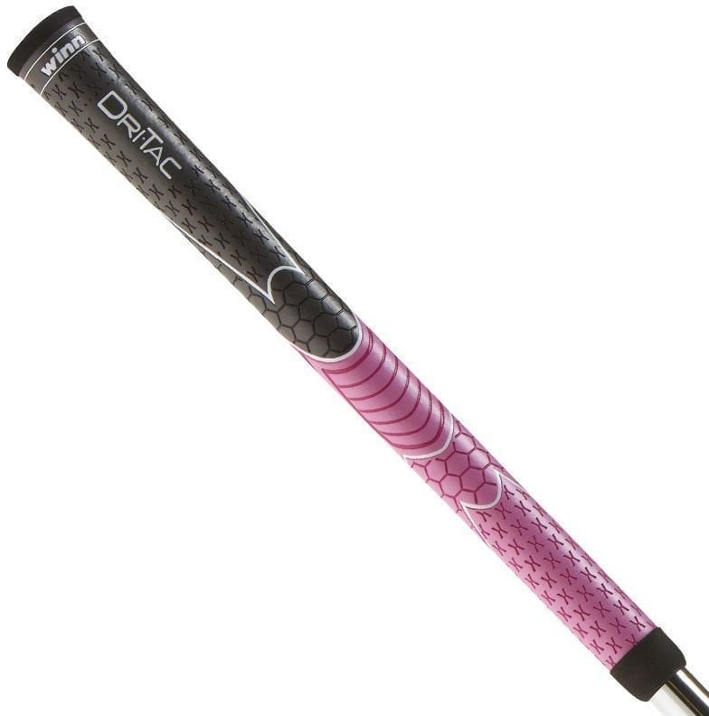Golf Grip Winn Dri-Tac Golf Grip Grey/Pink Undersize