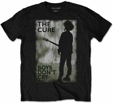 Tričko The Cure Tričko Boys Don't Cry Unisex Black/White L - 1