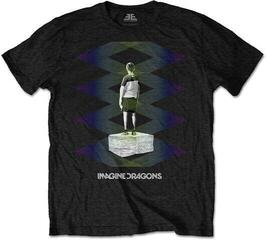 T-Shirt Imagine Dragons T-Shirt Zig Zag Unisex Black L