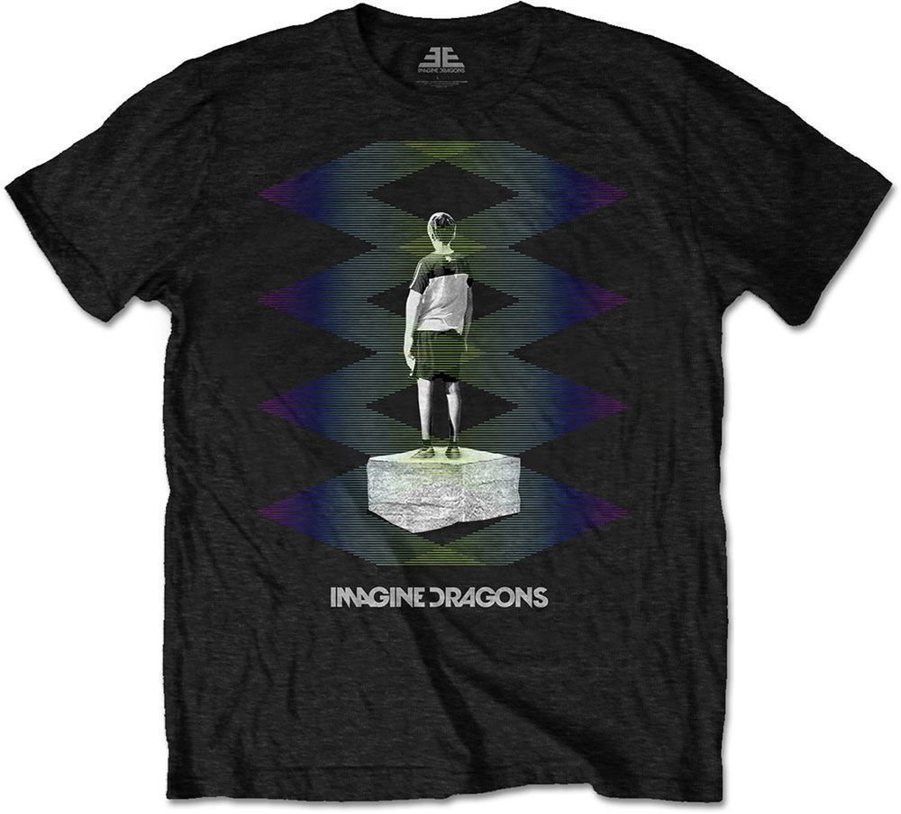 Tričko Imagine Dragons Tričko Zig Zag Black XL