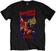 Camiseta de manga corta Elton John Camiseta de manga corta Rocketman Feather Suit Black XL