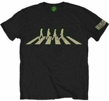 Shirt The Beatles Shirt Abbey Road Silhouette Heren Black L - 1
