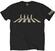 T-Shirt The Beatles T-Shirt Abbey Road Silhouette Male Black L