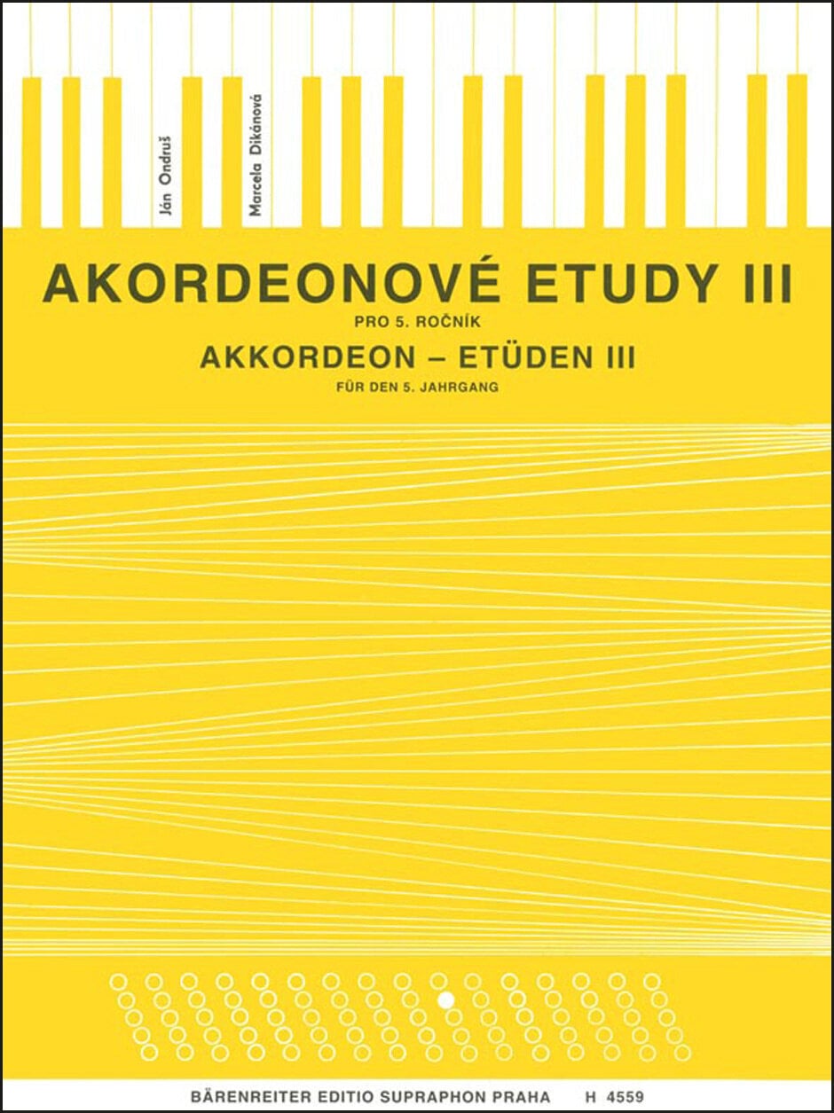 Noder Ján Ondruš, Marcela Dikánová Akordeonové etudy Noder