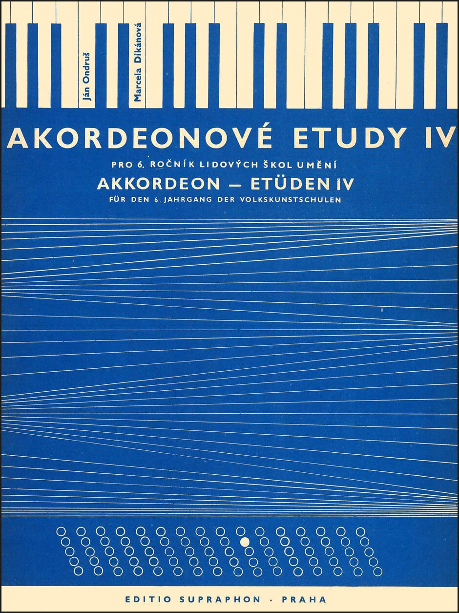 Noder Bärenreiter Akordeonové etudy Noder
