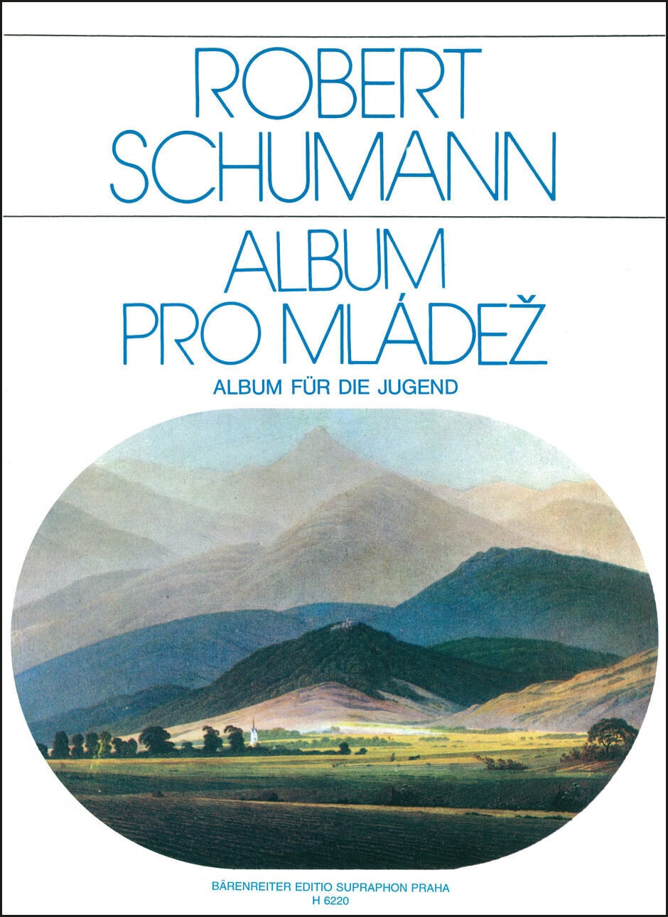 Note Robert Schumann Album pro mládež op. 68 Note