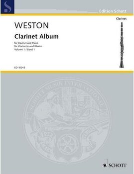 Sheet Music Schott Clarinet Album Sheet Music - 1