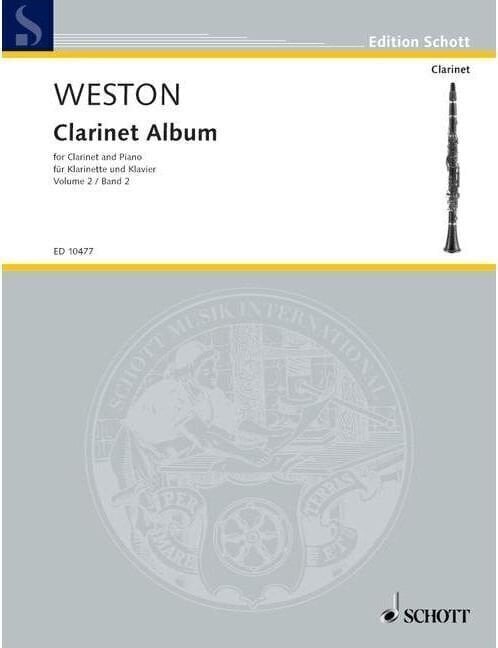Sheet Music Schott Clarinet Album Sheet Music
