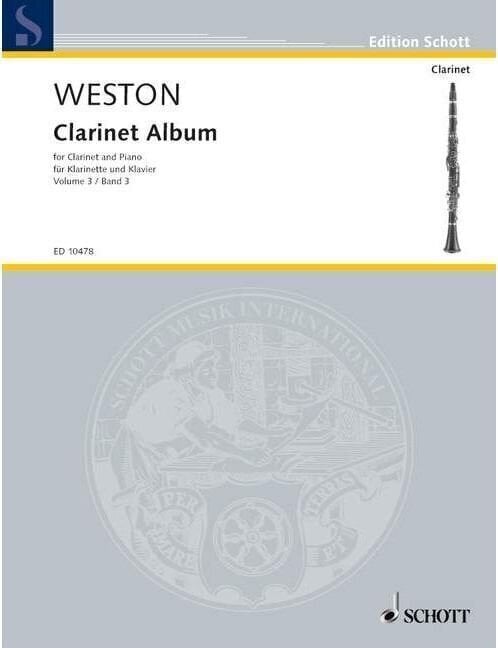 Sheet Music Schott Clarinet Album Sheet Music