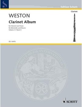 Sheet Music Schott Clarinet Album Sheet Music - 1