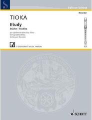 Sheet Music Jaroslav Tioka Etudy pro sopránovou zobcovou flétnu Sheet Music