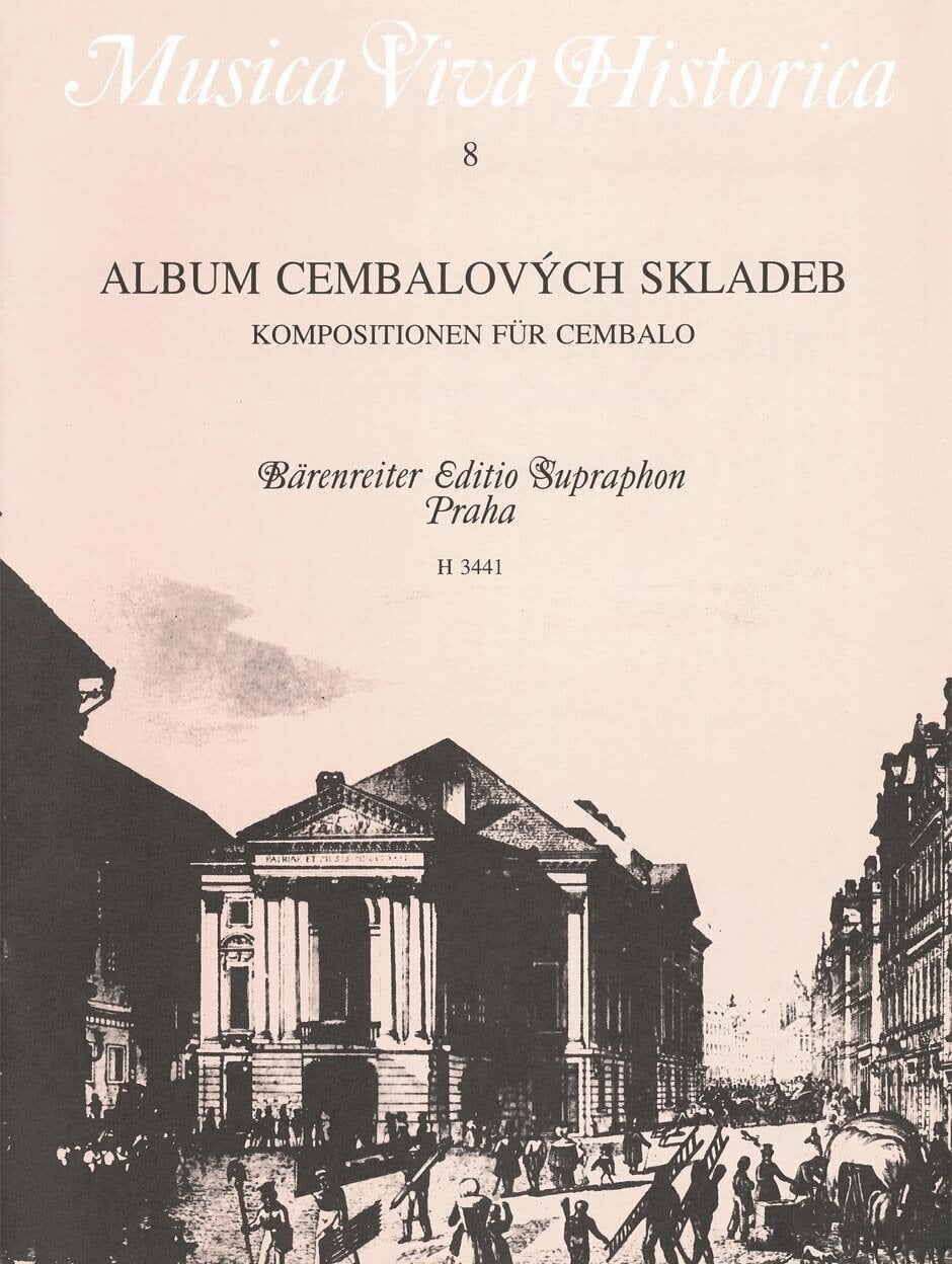 ноти Bärenreiter Album cembalových skladeb ноти