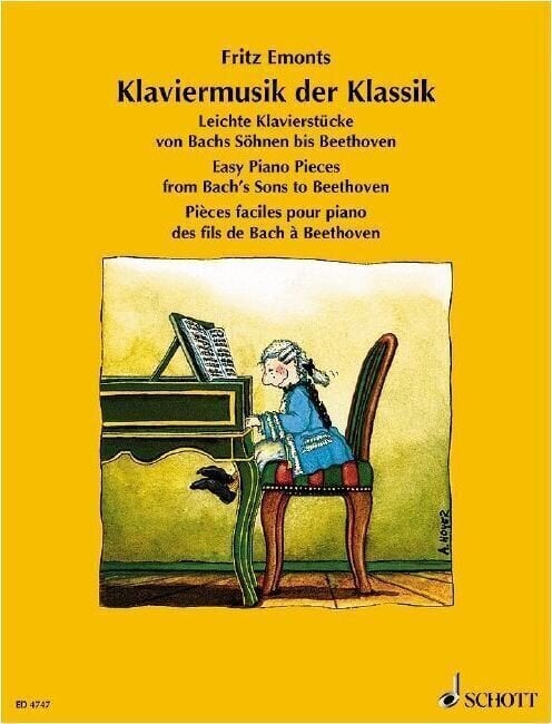Nuty Fritz Emonts Klaviermusik der Klassik Nuty