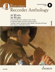 Note Schott Baroque Recorder Anthology Note