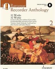 Sheet Music Schott Baroque Recorder Anthology Sheet Music