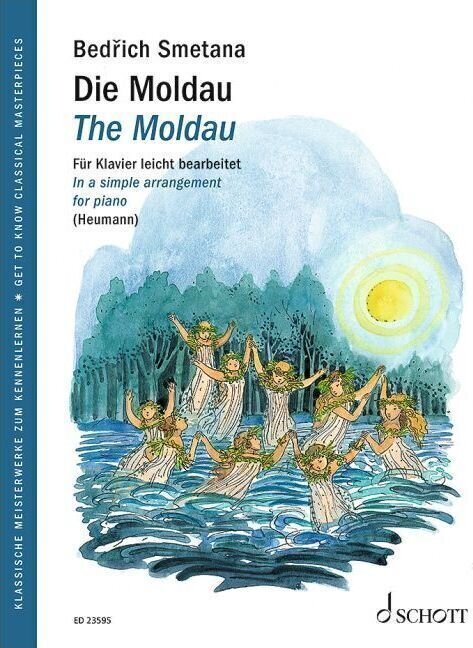 ноти Schott The Moldau in a simple arrangement for piano ноти